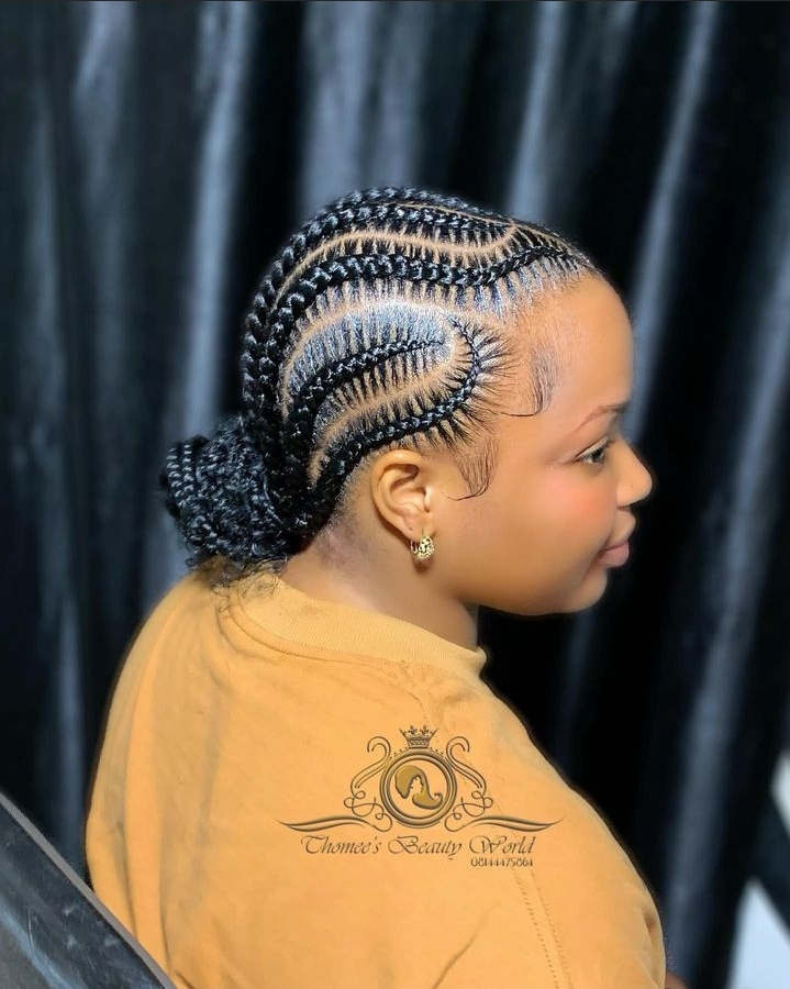 Latest Cornrow Styles To Make You Look Beautiful. - Ladeey