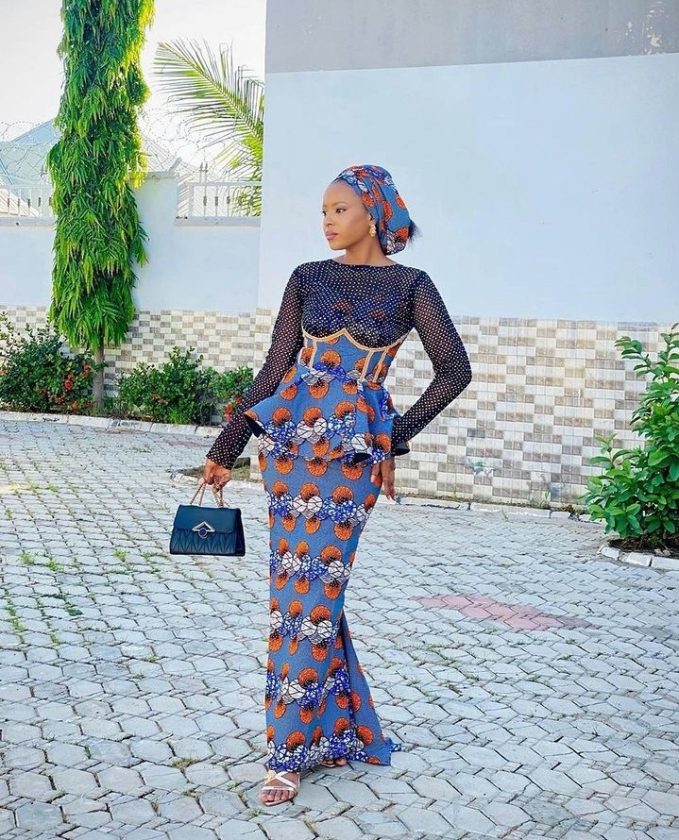 Skirt And Blouse Styles for Ankara.