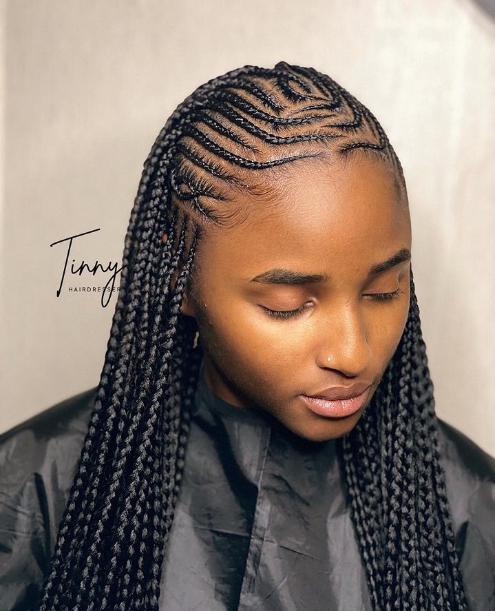 Latest And Best Cornrow Styles Ideas For Ladies. - Ladeey