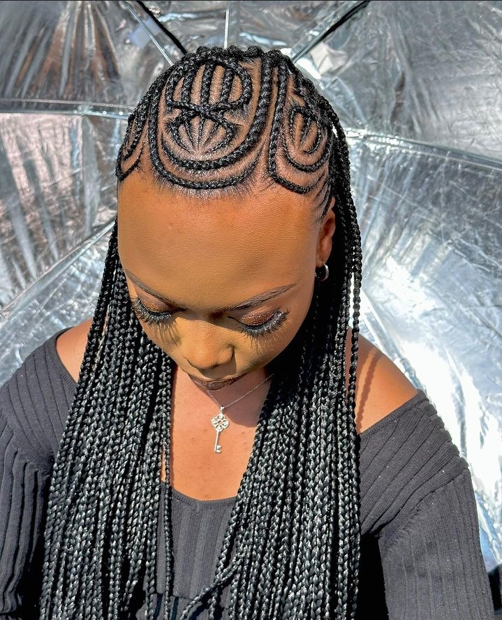 Unique And Best Cornrow Hairstyles For Ladies. - Ladeey