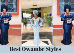 Unique And Best Owambe Styles For Lace Fabrics.