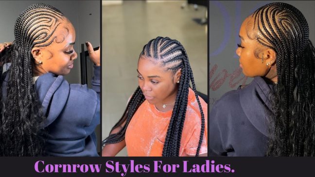 Latest Cornrow Styles To Make You Look Beautiful. - Ladeey