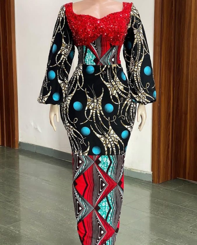 Best Ankara Gown Styles 