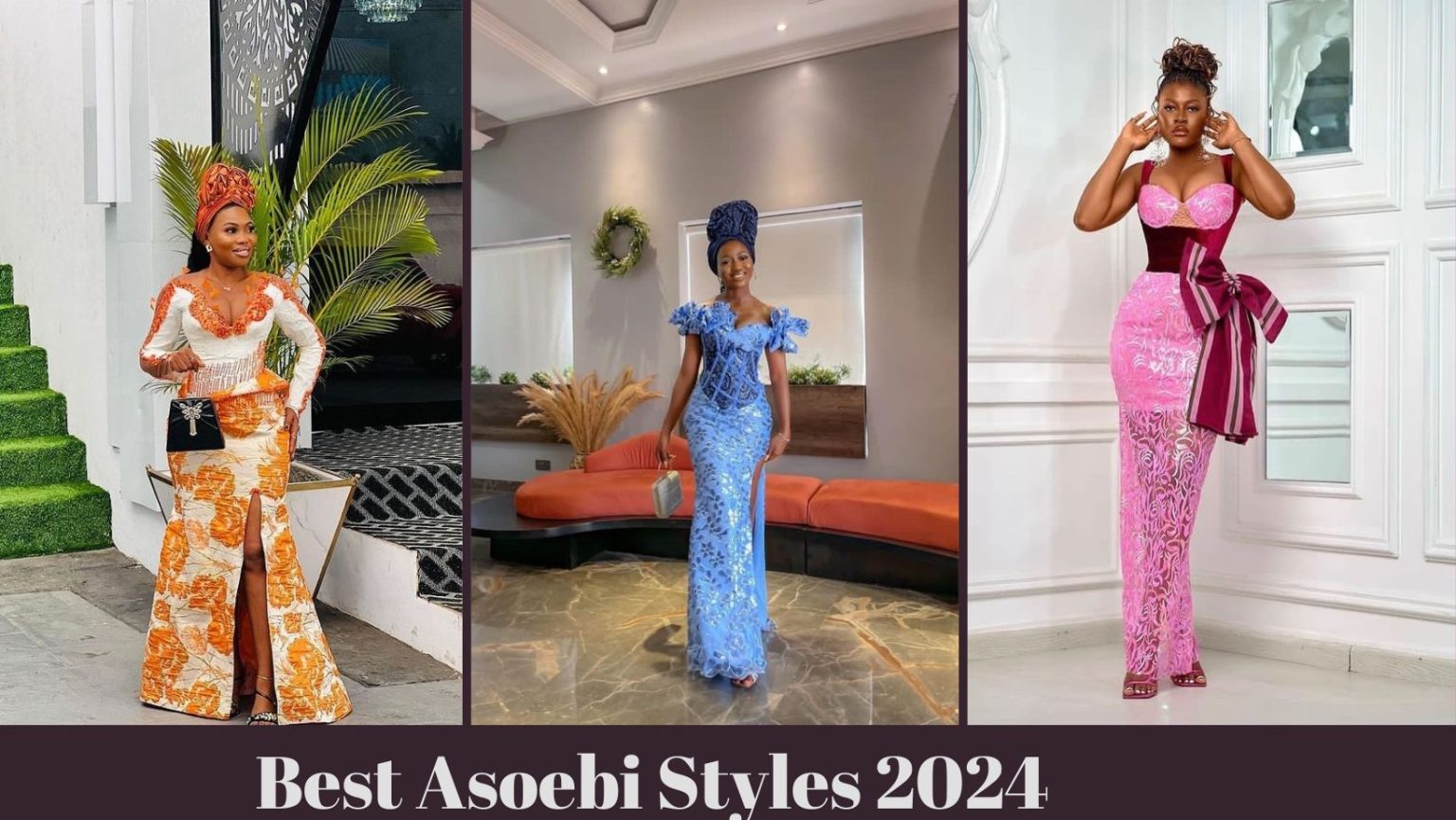 Stunning and best asoebi styles for owambe 2024 simple - Ladeey