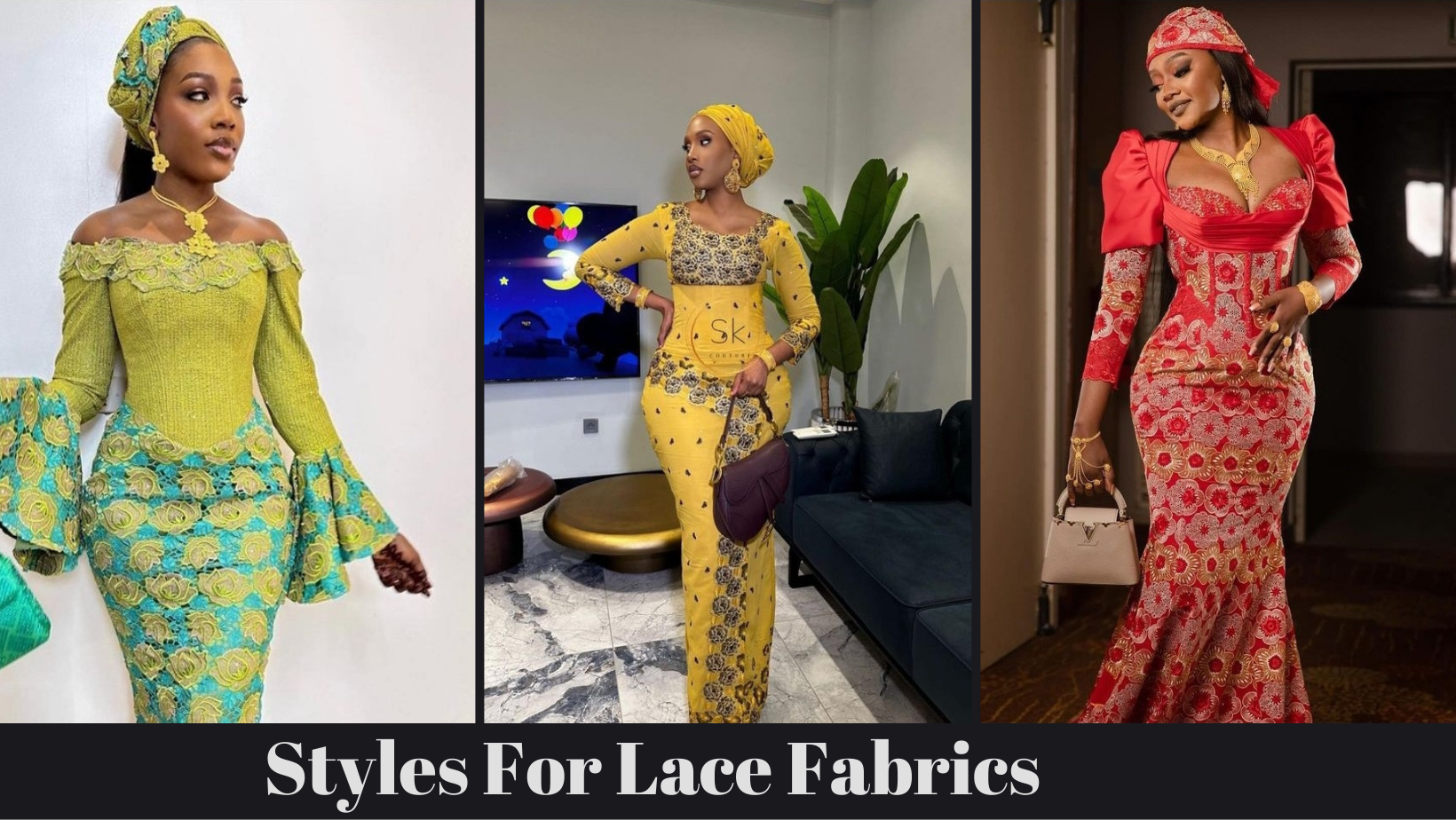Styles For Lace Fabrics