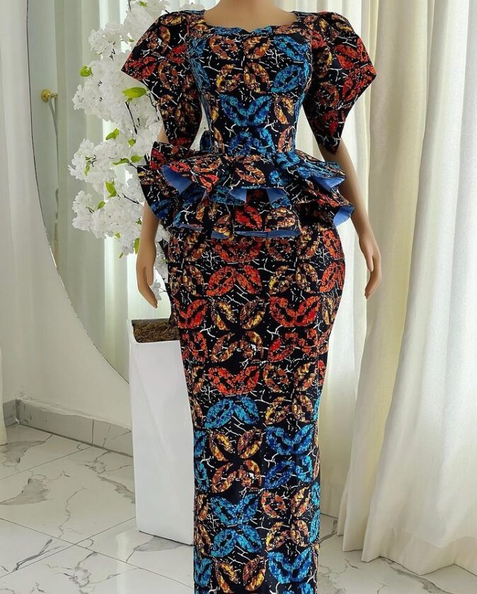 Latest and Best Ankara Skirt and Blouse Styles Idea - Ladeey