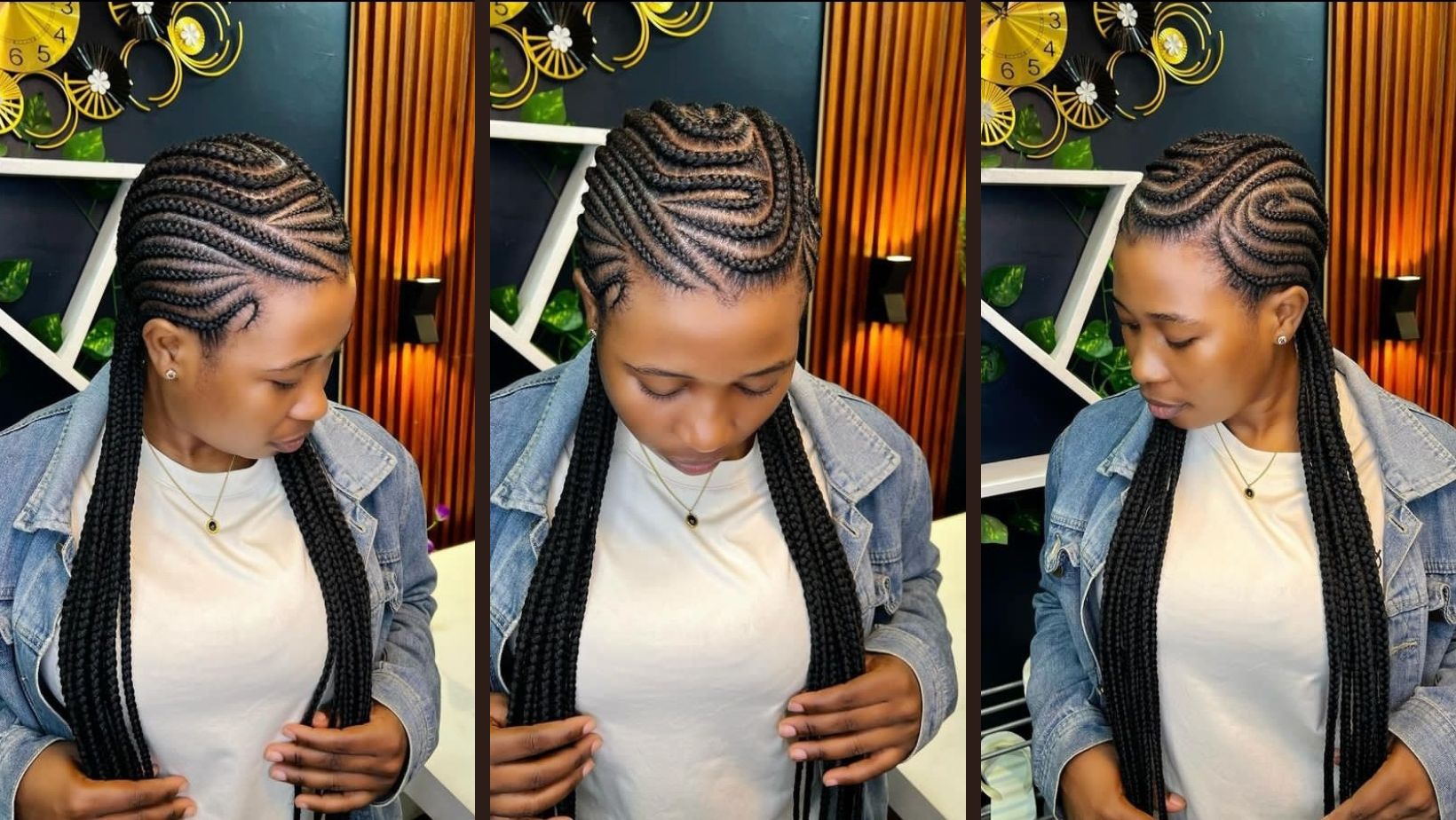 cornrow hairstyle