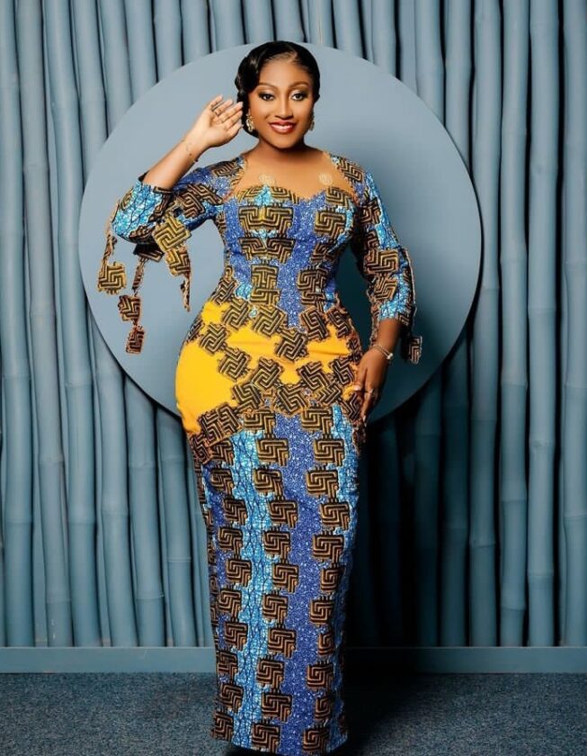 Ankara Gown Style