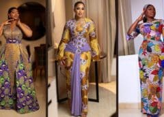 Latest and Beautiful Ankara Gown Styles 2024.