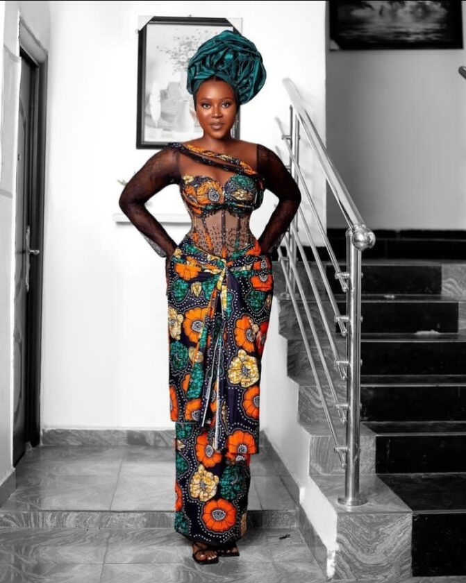 Ankara dress