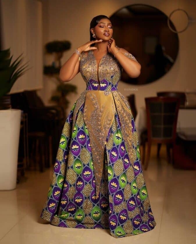 Ankara Gown Style