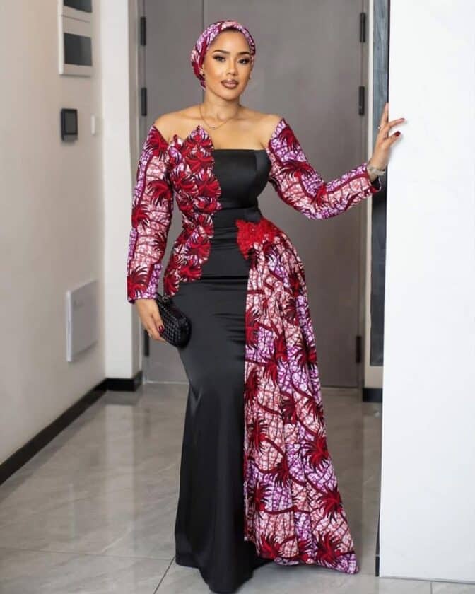 Ankara Gown Style