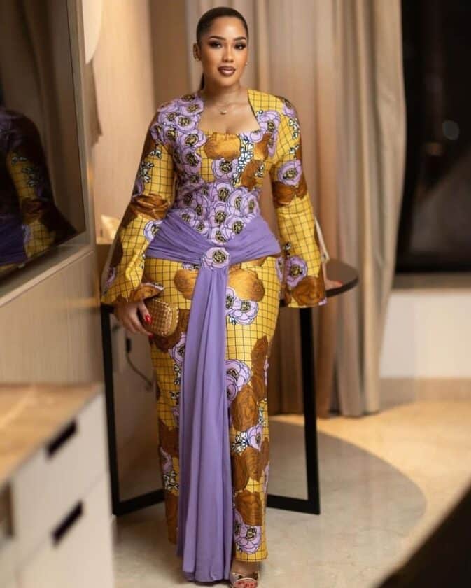 Ankara Gown Style