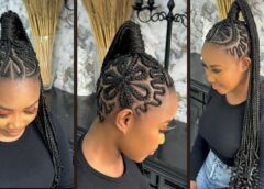 Beautiful and Best Cornrow Hairstyles for Ladies.